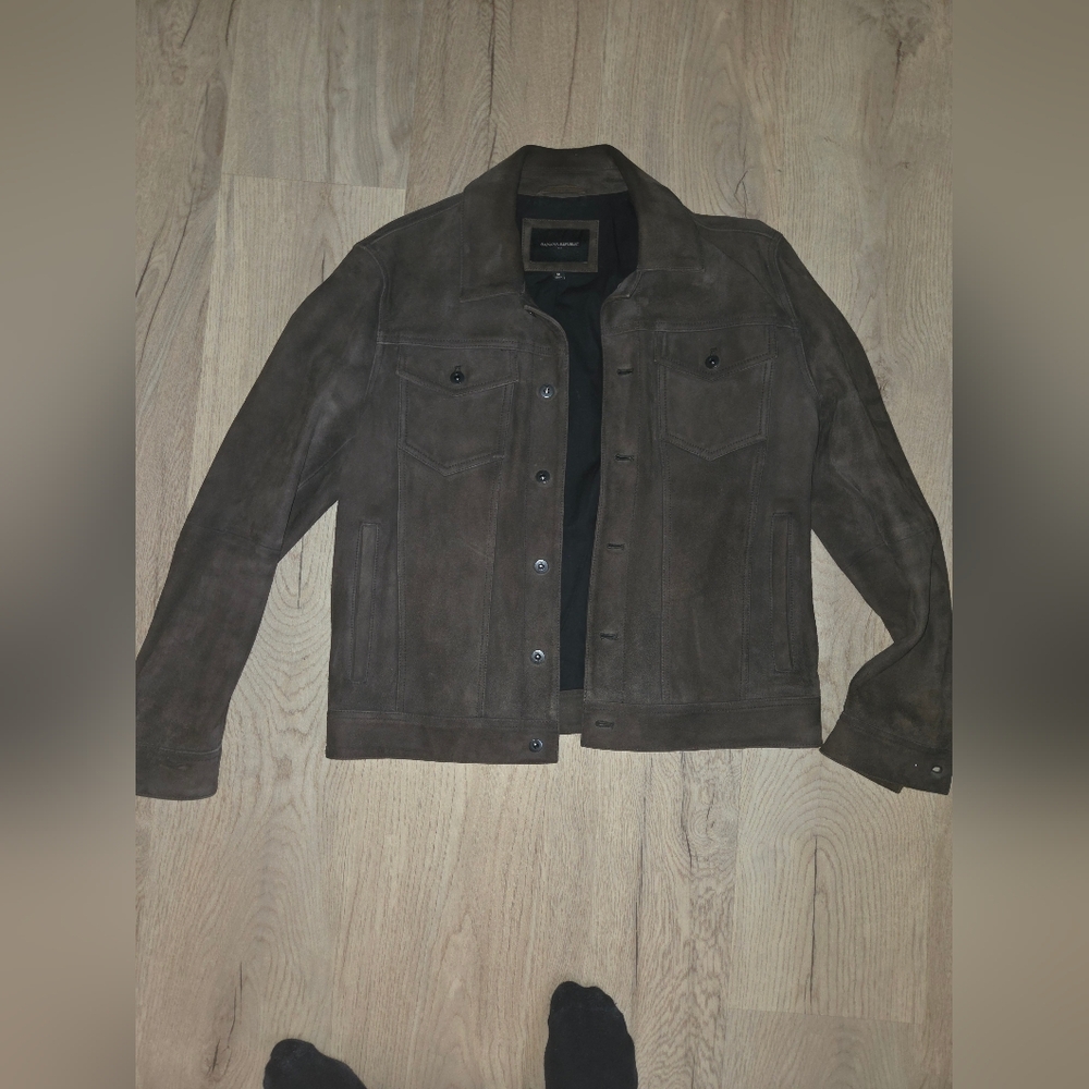 Banana republic suede jacket